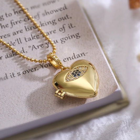 Eye Heart Locket
