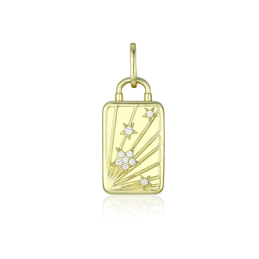 Dainty Diamond Shooting Stars